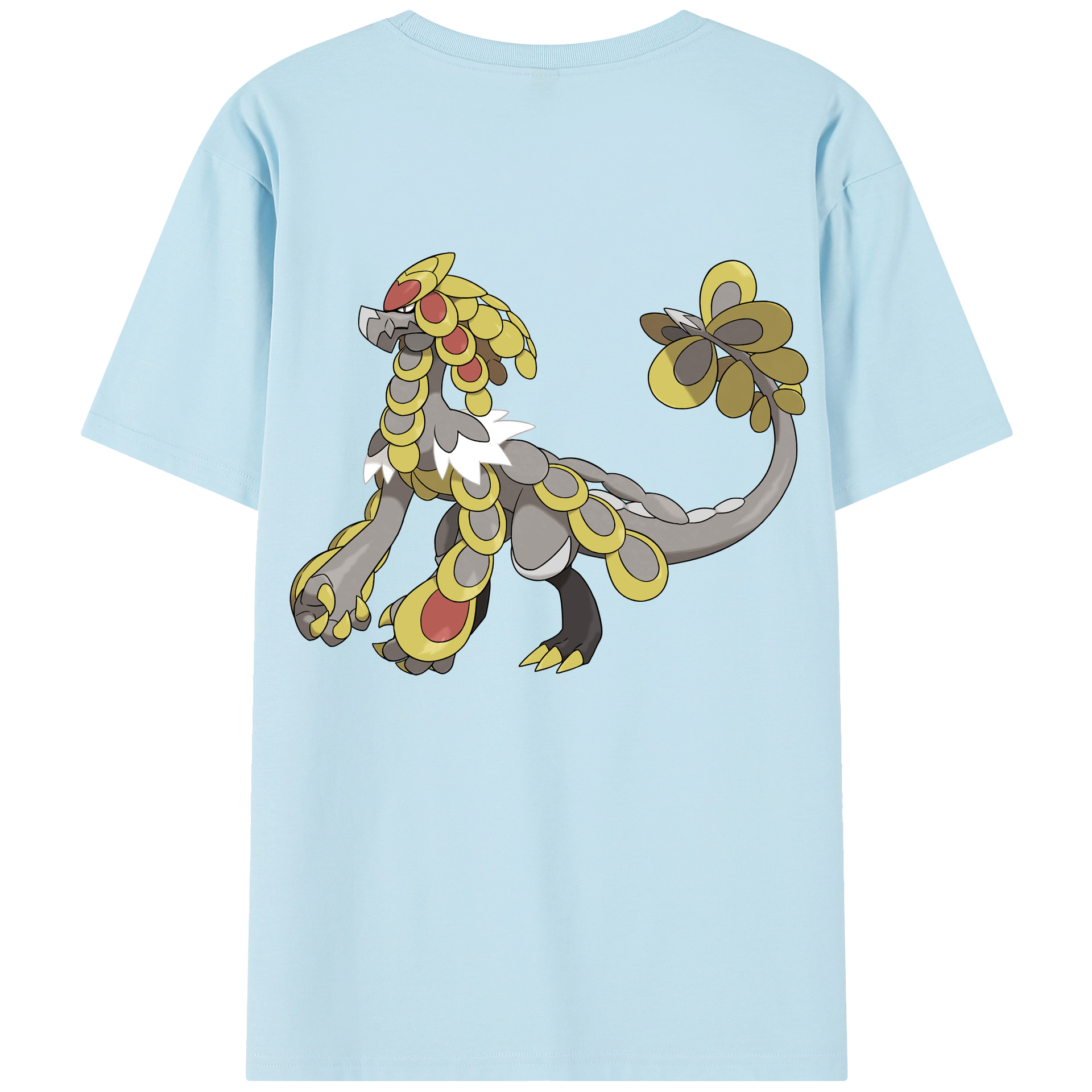 （画像用） ポケットモンスター Pokémon 綿100％半袖Tシャツ（背面プリント）